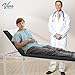 AdirMed Viva Comfort Folding Medical Exam Table, Basic Adjustable Patient Treatment Table, Doctor Bed with Folding Legs, 74.8''L x 27.5''W x 31.4''H