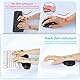 Sushret Wolke Handballenauflage Tastatur, Ergonomisches Wolke Handauflage Tastatur Mit PU Leder Memory Schaum, Niedliche Wolken Wrist Rest Pad Für PC/Gaming/Arm Handpolster/Computer– Schwarz