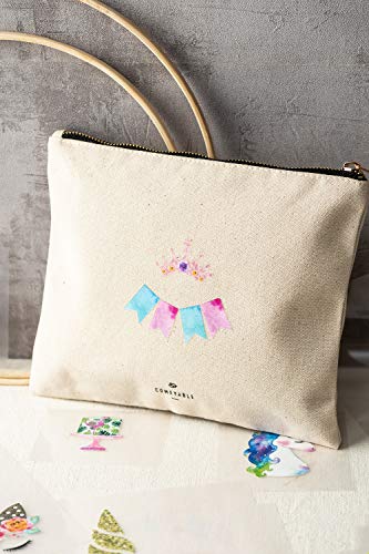 Calculs Unicorn Iron On Transfers For Birthday Girl 20 Pcs Small Htv Decorations Stickers For Canvas Bag, Unicorn Accessories, Baby's Clothing #TOP1