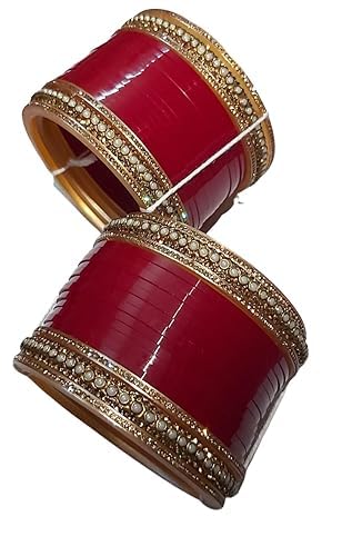 See full amazon price history chart for VKAT Womens Beautiful Traditional Designer Bridal Panjabi Chura Bangles Set for Wedding and Party (Maroon 2.10) VKAT Womens Beautiful Traditional Designer Bridal Panjabi Chura Bangles Set for Wedding and Party (Maroon 2.10) (B0D7S4WHGW) Amazon Price History, Amazon Price Tracker