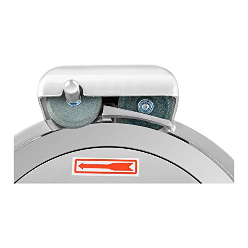 Royal Catering RCMS-250MM Gastro Aufschnittmaschine Allesschneider Wurstschneidemaschine 25cm 1,2cm 320W – Bild 3