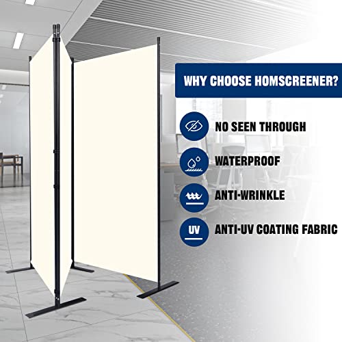 Image of Room Divider 3 Panel-102''Wide,6FT Room Dividers and Folding Privacy Screen
