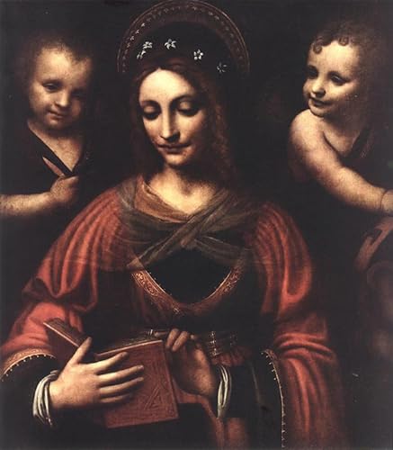 Tableaux Toile Sainte Catherine Luini - Poster Déco Art Mural 60x90cm