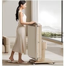 Portable Automatic Mahjong Machine Foldable Game Table with Wheel for Campsites House Party Picnic Trips GatheringsGold