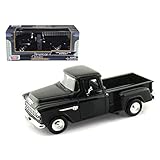 chevrolet 1955 pick up en venta argentina  Chevrolet 5100 Stepside Pick Up, schwarz , 1955, Modellauto, Fertigmodell, Motormax 1:24