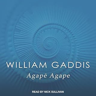 Agape Agape Audiolibro Por William Gaddis arte de portada