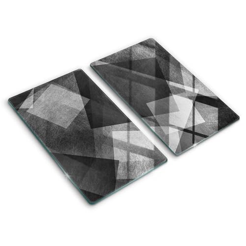 Planche à découper induction résistante Wallfluent protège plaque de cuisson