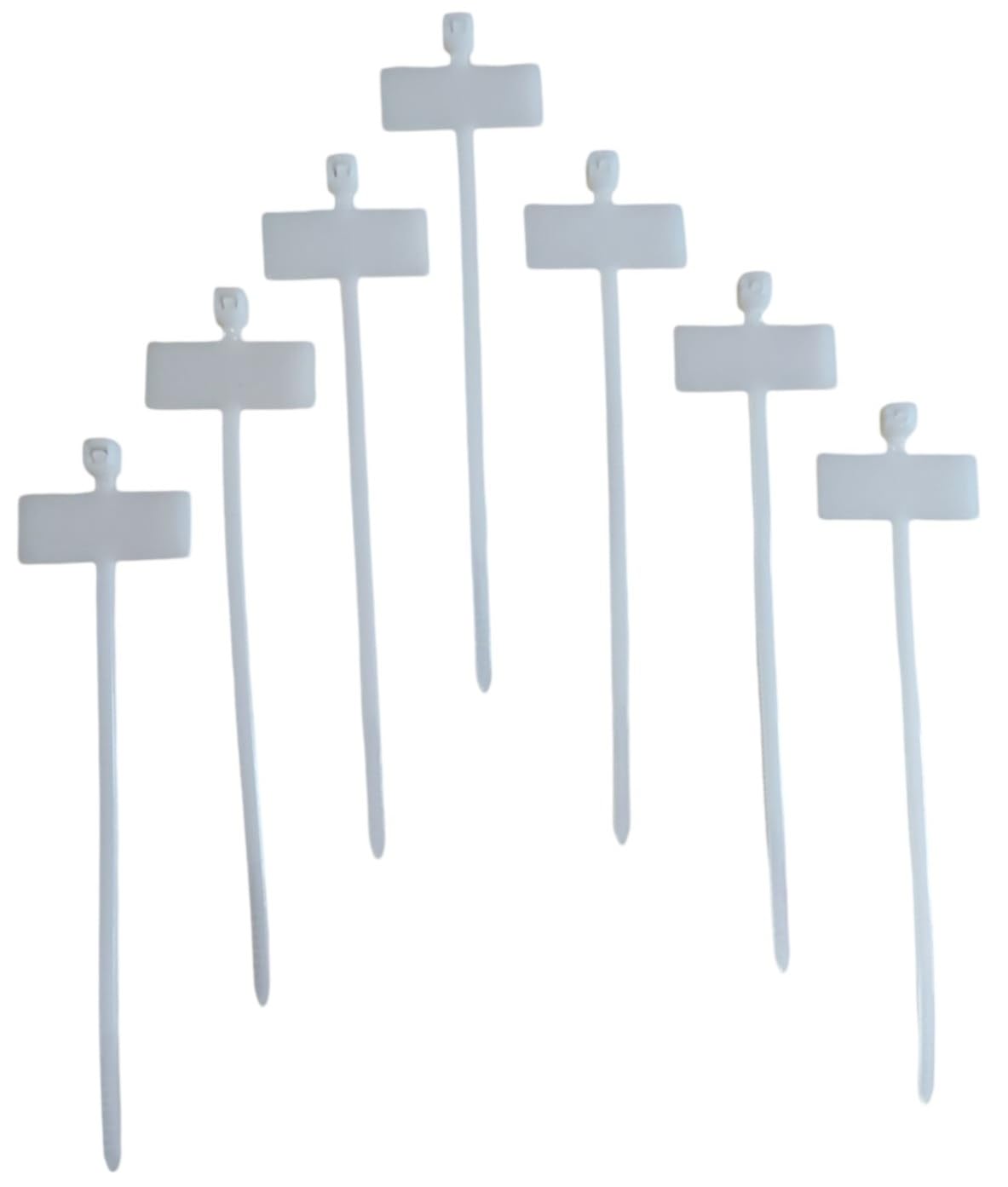Marker Cable Tie 4 inch 18LBS_ 100pcs/Pack - White-picture-13
