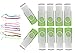 Produktbild USB 2.0 Stick 2GB 10er Pack USB Flash Laufwerke Grün Swivel Pen Drive 2 GB 10 Stück Memory Sticks Thumb Platten Tragbar Pendrive Speicherstick Pendrive mit Seil by FEBNISCTE