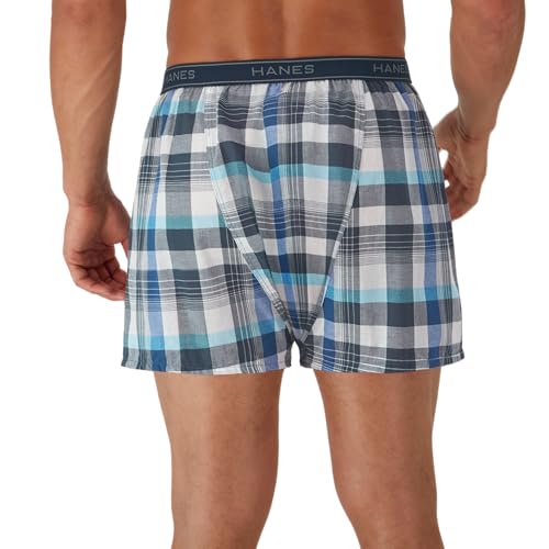 Hanes Men's Men's Woven Boxers, 6 Pack Boxer Shorts (pack of 6)