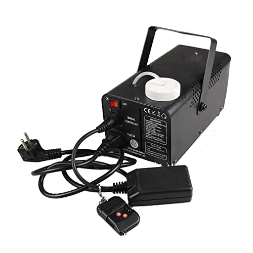 Máquina de humo para Halloween 500W con control remoto RGB y luces LED de colores para fiesta, club y escenario miniatura 4