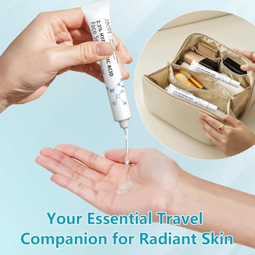 ABOTE 2.3% Hyaluronic Acid Serum for Face with 1% Snail Secretion Filtrate Deep Moisturizing Anti-Aging Anti-Wrinkle (3Pack-Each 15g)