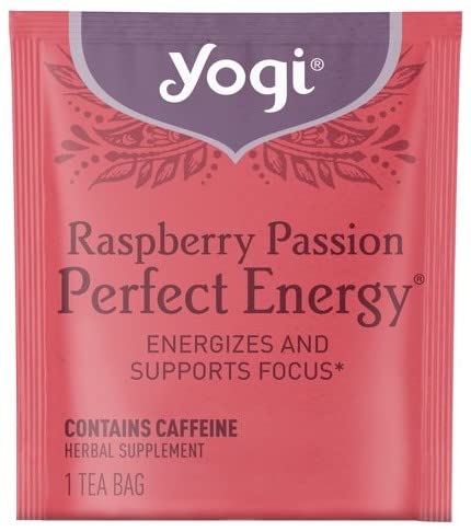 Yogi Tea, Raspberry Passion Perfect Energy, 16 Count