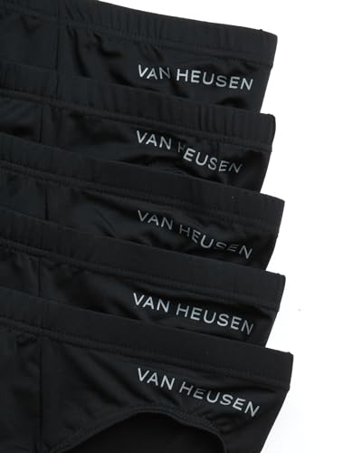 Van Heusen Men's Briefs - 5 Pack Quick Dry No Fly Performance Low Rise Briefs - Soft Breathable Underwear for Men (S-XL)3