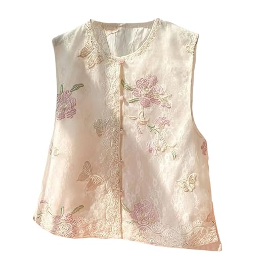 Robe organza de qualité supérieure avec broderie papillon style chinois