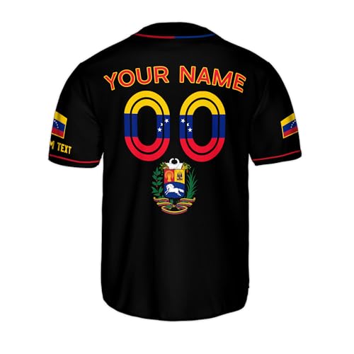 Jersey de béisbol personalizado Venezuela - Jersey de fútbol para hombre miniatura 6