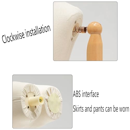 Buste de couture enfant 6 ans haute finition avec base or - 6