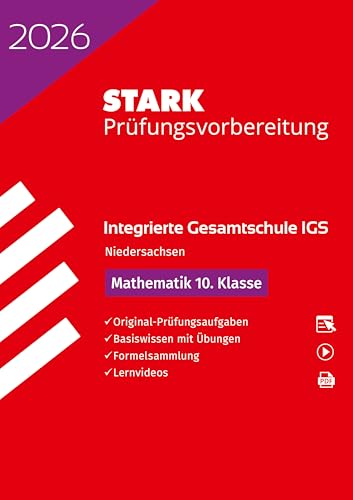 STARK Mathematik 10. Klasse - Integrierte Gesamtschule (IGS) 2026 Niedersachsen - Prüfungsvorbereitung (Abschlussprüfungen)