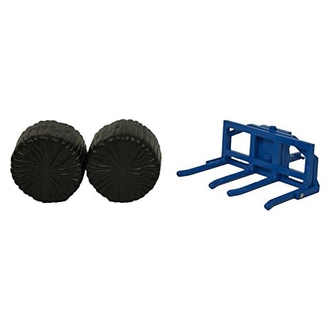Britains 1:32 Double Bale Lifter Toy Cover
