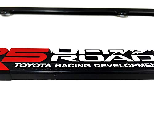 Sr5 Off Road License Plate Frames Toyota Racing Development 3D Letter Frame Brackets (1-Pair) #TOP4