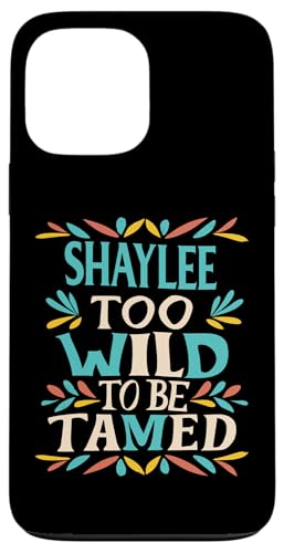 SHAYLEE Name Cute Retro Girls Wildflower SHAYLEE Name X}zP[X iPhone 13 Pro Max p