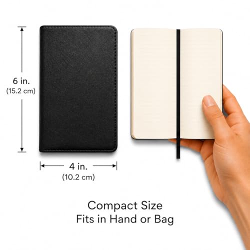 Journal noir medium Eccolo Simples pour prise de notes au quotidien - 7