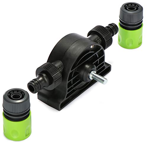 com-four® Bohrmaschinen-Pumpe im Kunststoffgehäuse, leistungsstarke Wasserpumpe als Pumpe für Garten, Keller, Garage oder zum Auspumpen von Regen-Wassertank, Wasserbetten 1 com-four® Bohrmaschinen-Pumpe im Kunststoffgehäuse, leistungsstarke Wasserpumpe als Pumpe für Garten, Keller, Garage oder zum Auspumpen von Regen-Wassertank, Wasserbetten