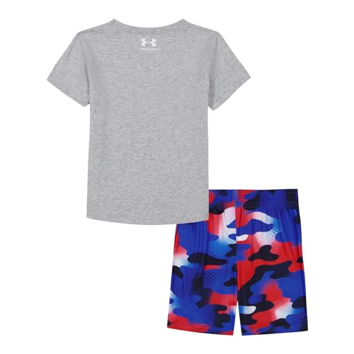 Image of Under Armour Boys' 2-Piece Short Sleeve T-Shirt and Shorts Set, Outdoor Collection