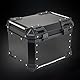 MOCOERL Motorrad-Topcase, 45 l, wasserdicht, für Motorrad, für Helm, Gepäck, mit Sicherheitsschloss, Topcase, mit Sockel