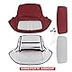 Frankberg Cabrioverdeck Softtop Verdeckbezug Rot Kompatibel mit Z3 E36 3.2L Diesel 2000-2001 Replace# BM.W33260-11