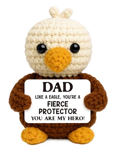 Canmuchful Gifts for Dad from Daughter, Son – Positive Crochet