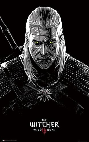 Fortiaboot The Witcher - Poster print Wall 15 x 23 Inches (38 x 58 cm) (380 x 580mm) Gift Decorative Print