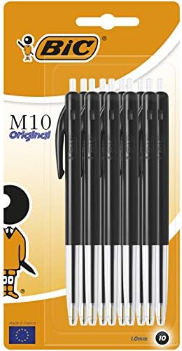 BIC M10 Original Ballpoint Pens Black 50 Box