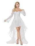 Corsagentop Corsage Bluse Shirt Torsolet Bustier Corset Top Brautmode Hochzeit mit passendem Rock