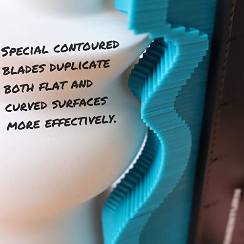 Momenturn Contour Gauge Ezgauge Duplicator -Instant Template Tool For Cutting Curved And Odd Shapes -General Profile Duplication With Lock -Instant Template Master Outline Gauge Lockable - Thumbnail 5
