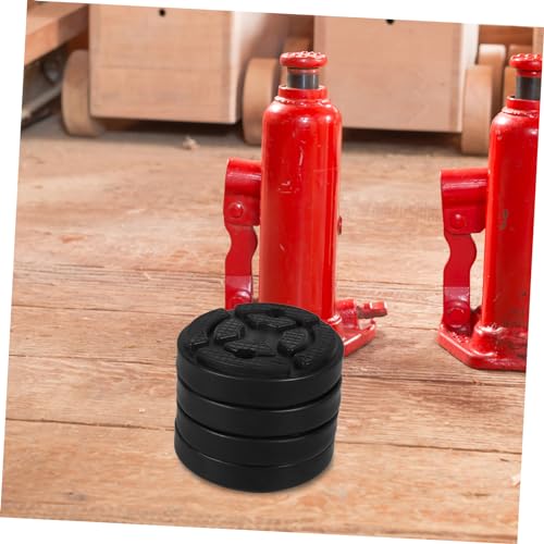 Homoyoyo 4PCS Professional Car Pachotes de Levantamento de Carros Backing Backing Two- Post Pad Pad