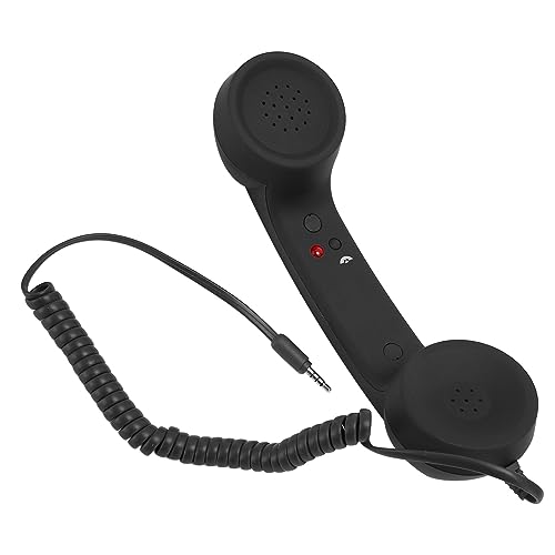 Strålningssäker Retrotelefonlur för Dator - Trådbunden och Smidig