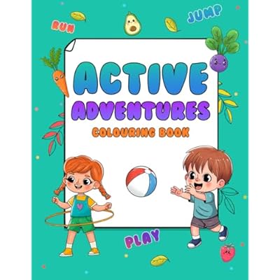 Active Adventures Colouring Book