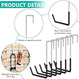 Zoom IMG-2 ttyship 6 pezzi ganci garage Zoom IMG-2 ttyship 6 pezzi ganci garage