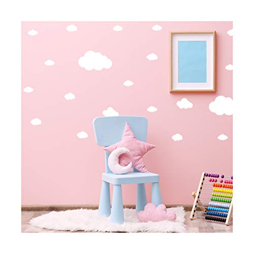 Vinilos Decorativos Nubes Blancas Set 28 Piezas
