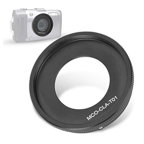 Image of VBESTLIFE Camera Filter Adapter Ring, MCO-CLA-T01 Aluminium Alloy Lens Adapter Ring to 40.5mm Filter for Olympus Tough TG-1, TG-2, TG-3, TG-4, TG-5,TG-6