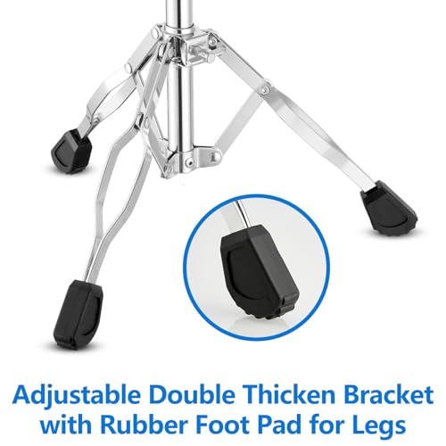 Hairiesis 003 Snare Drum Stand Double Braced Adjustable Snare Stand Fits 10''-14'' Dia Drums,Height Range 14 thumb #5