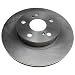 ACDelco 18A1722A Advantage Non-Coated Front Disc Brake Rotor