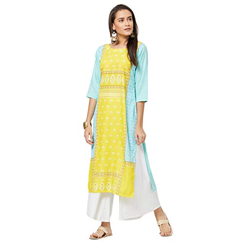 Image of LookMark Women's Crepe Kurta