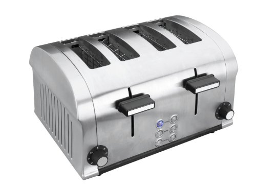 Lacor - 69164 - Tostadora eléctrica Luxe 4 Ranuras 1400w