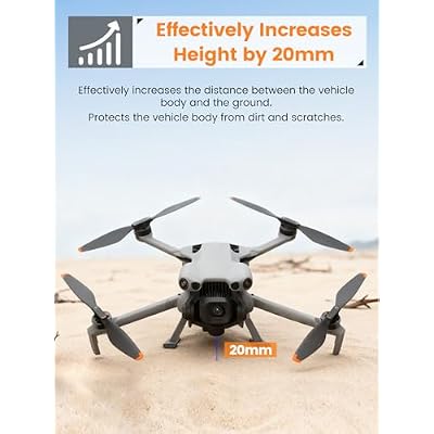 Landing Gear Compatible with DJI Mini 5 Pro, Foldable Leg Height Extension Kit with Quick-Release Design for Enhanced Ground Landing Protection Drone Accessories