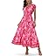 Hot Pink Red Floral