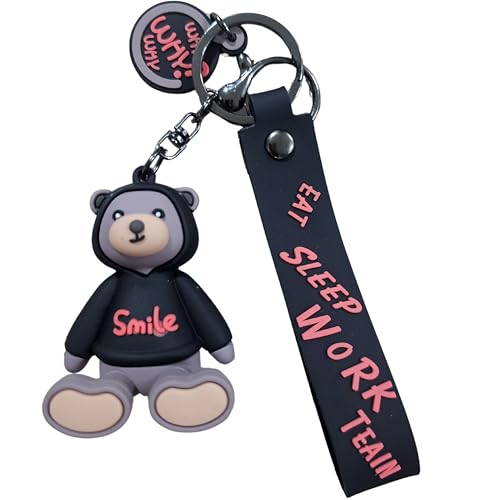 Image of OTTAVO Cute Cartoon 3D Silicone High -Quality PVC Material Keychain, Suitable for Boys and Girls - Pack of 1.