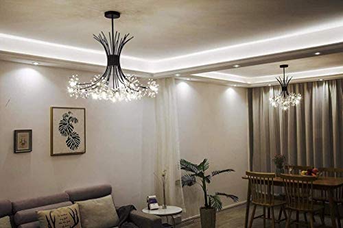 Lustre feu d'artifice moderne pour illuminer un salon sombre - 3