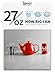 Sweese 221.104 Teapot, Porcelain Tea Pot with Stainless Steel Infuser, Blooming & Loose Leaf Teapot - 27 ounce, Red